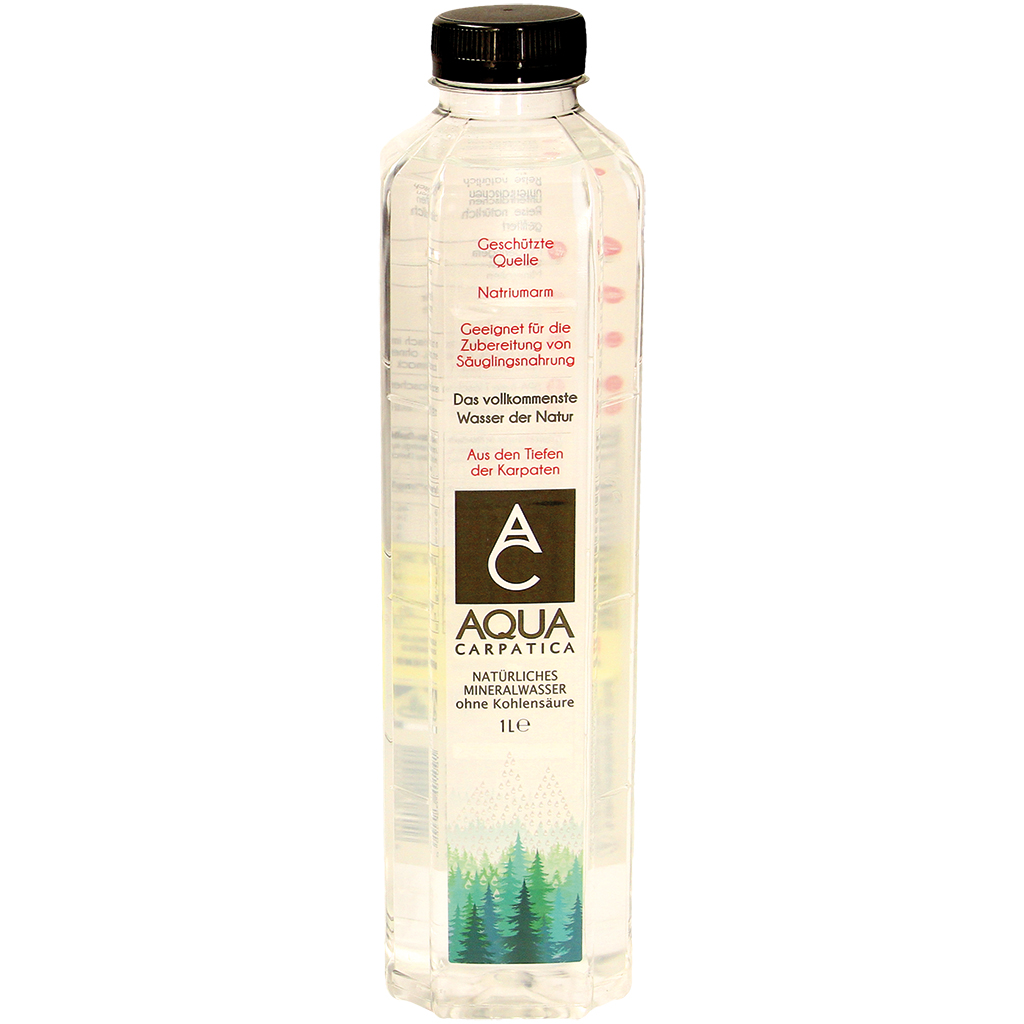 Natuurlijk mineraalwater zonder koolzuur