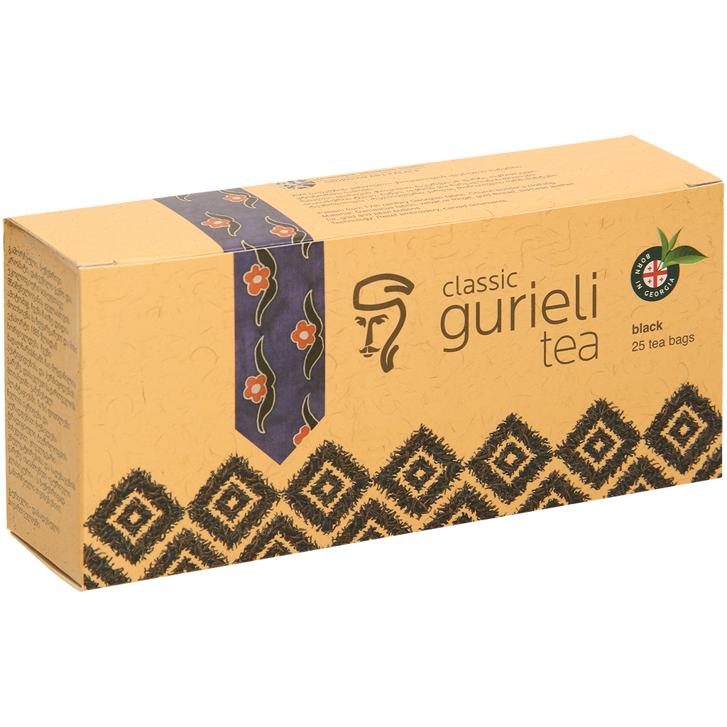 Черный грузинский чай "Gurieli Classic" 25x2g