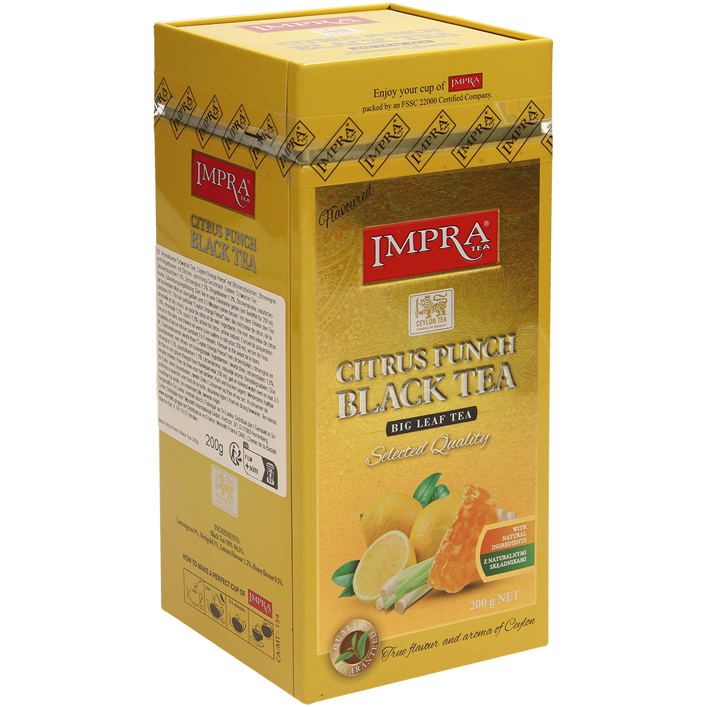 Citrus Punch Zwarte Thee - Geparfumeerde Zwarte Thee ""Ceylo