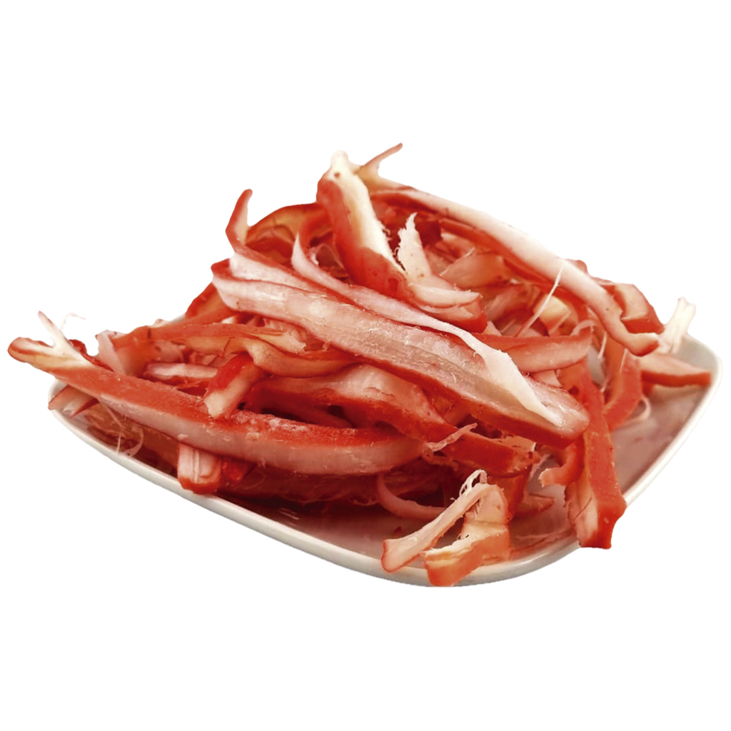 IKROFF Закуска из кальмара с крабовым вкусом, соломкой, суха