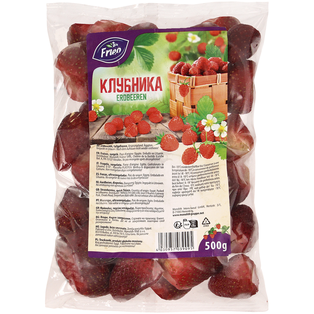 Клубника, замороженная.