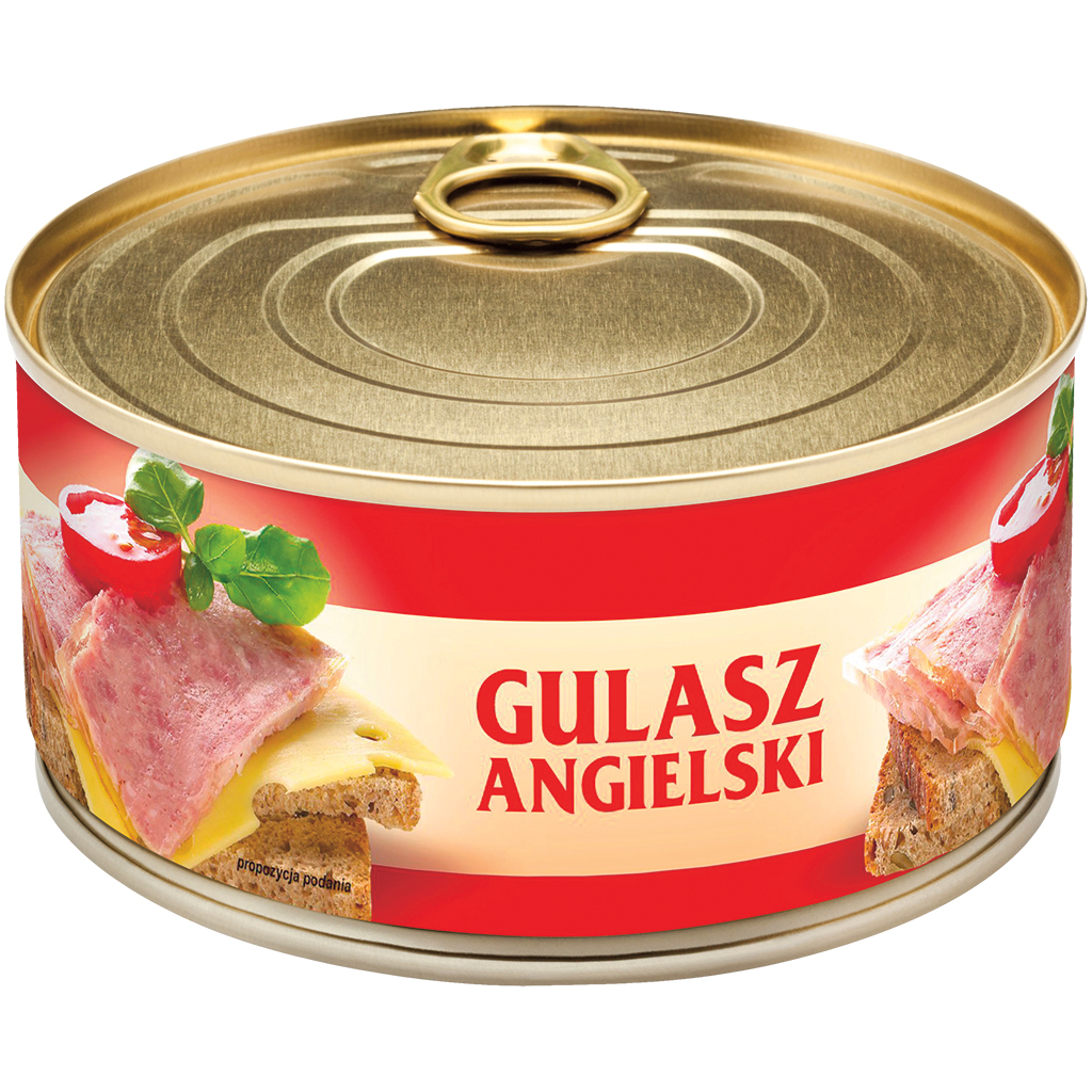 Тушёнка свиная "GULASZ ANGIELSKI"