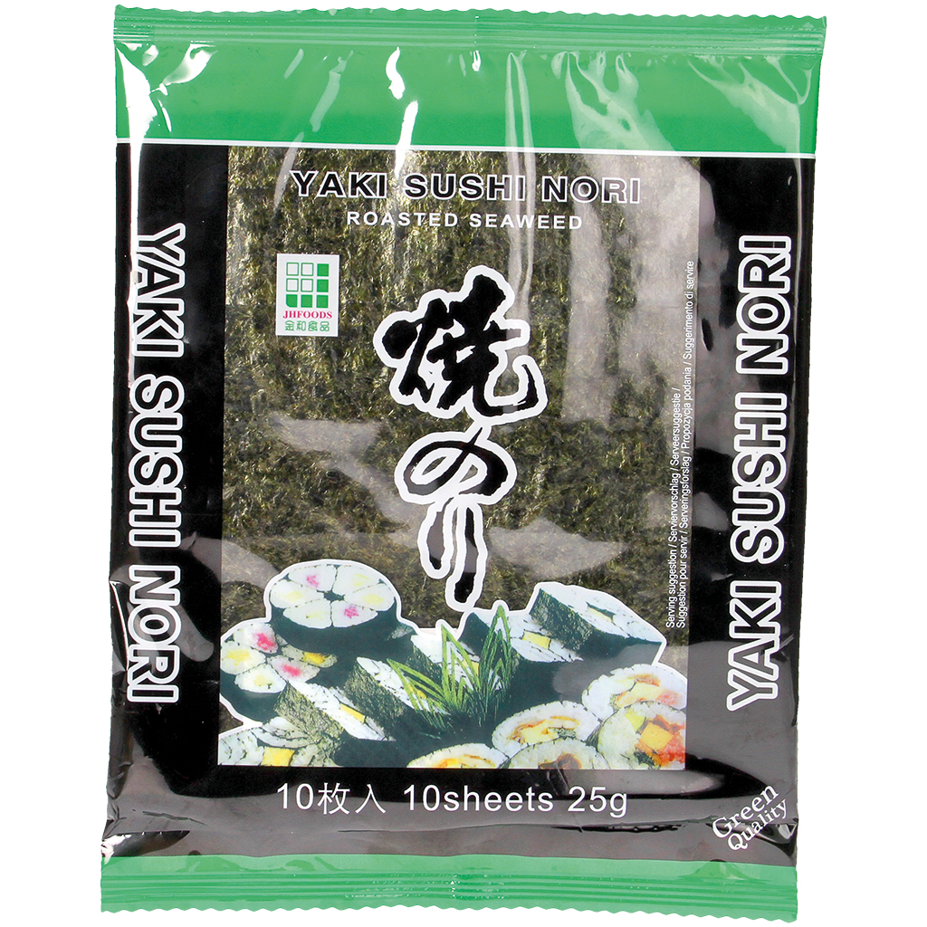 Yaki Nori Geroosterde Zeewier (Groen)