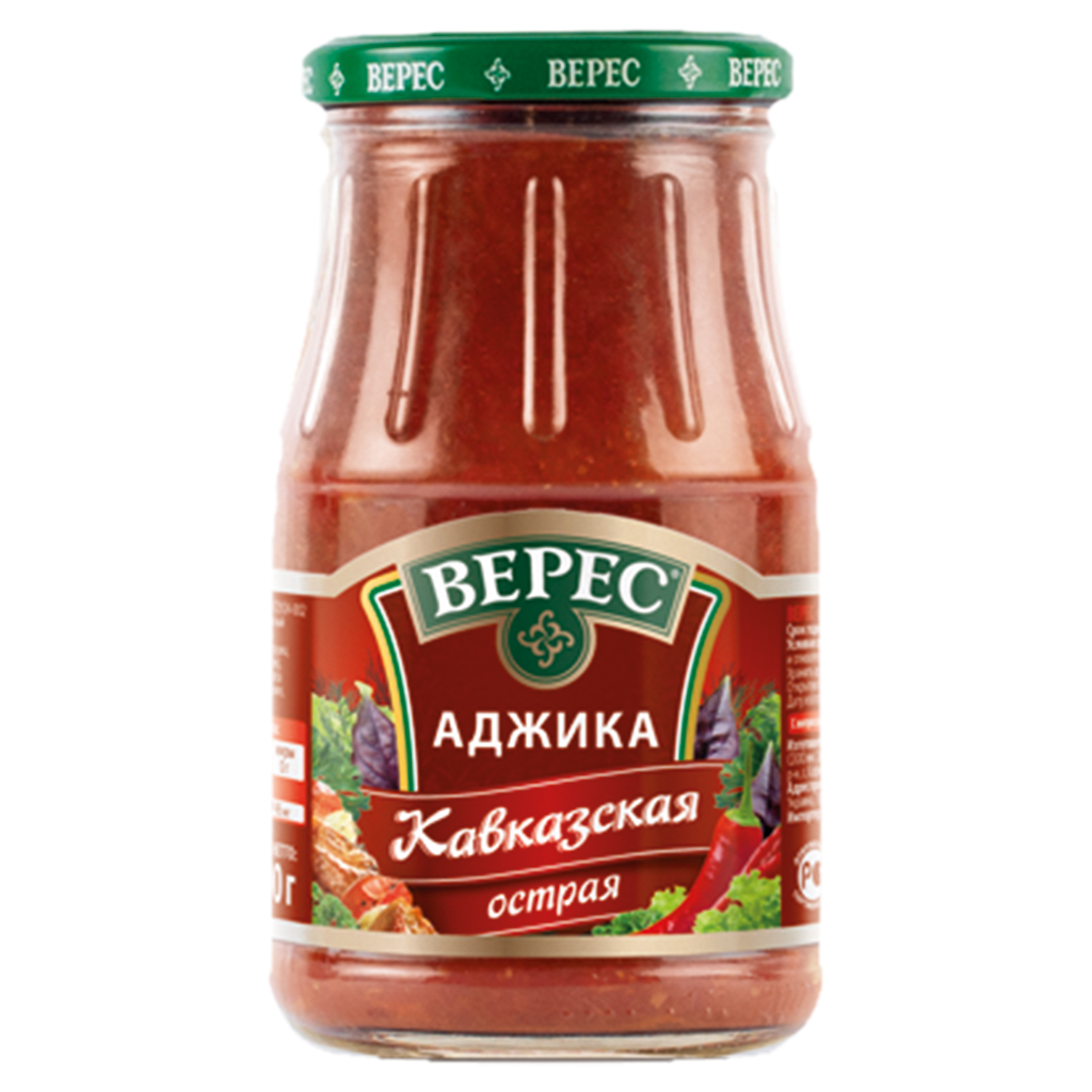 Heet-zoutige kruiden saus "Adjika"