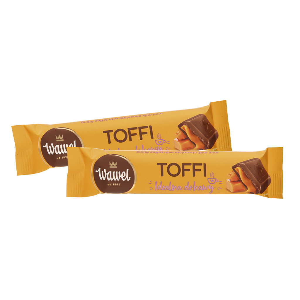 Toffi Melkchocolade met toffee-vulling