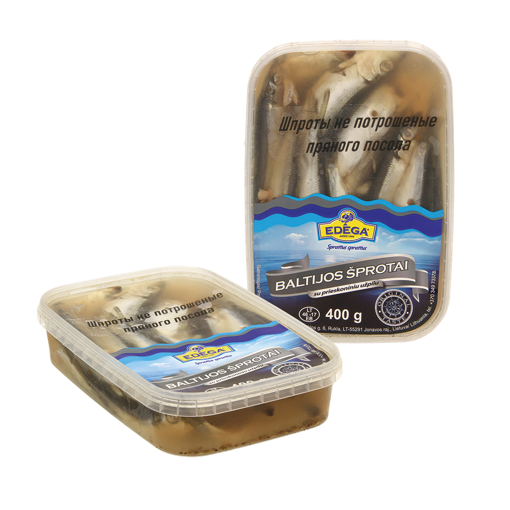 Шпроты (Sprattus) не потрошеные пряного посола