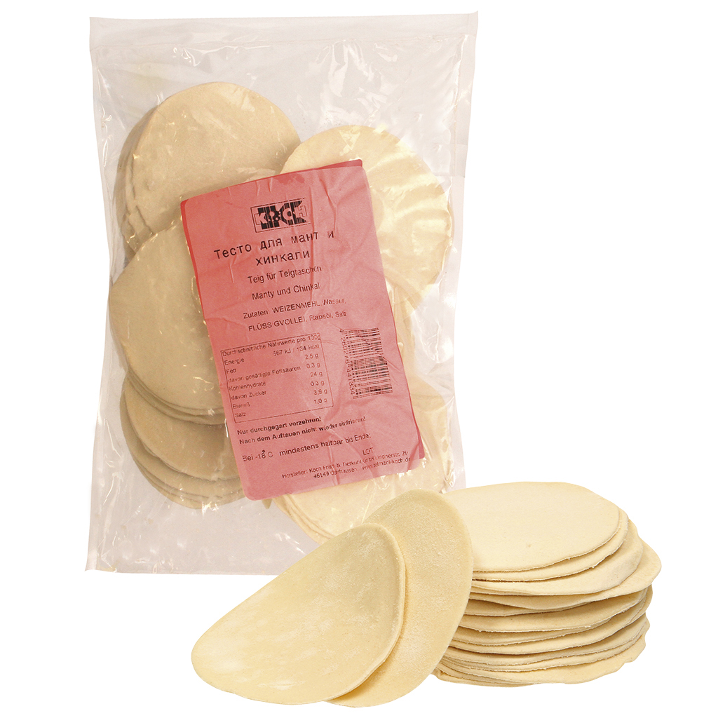 Deeg voor dumplings ""Manty en Chinkali""
