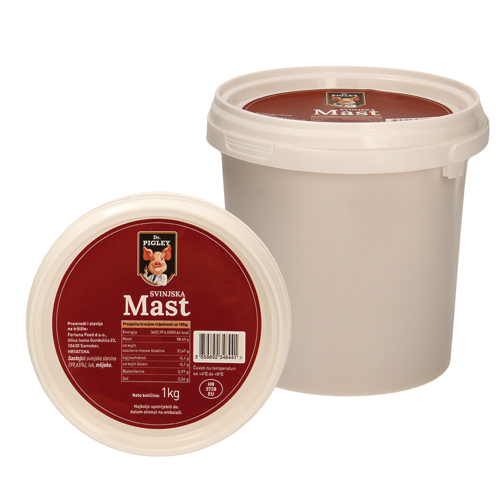 ""Svinjska mast"" - varkensvet met melk en uien