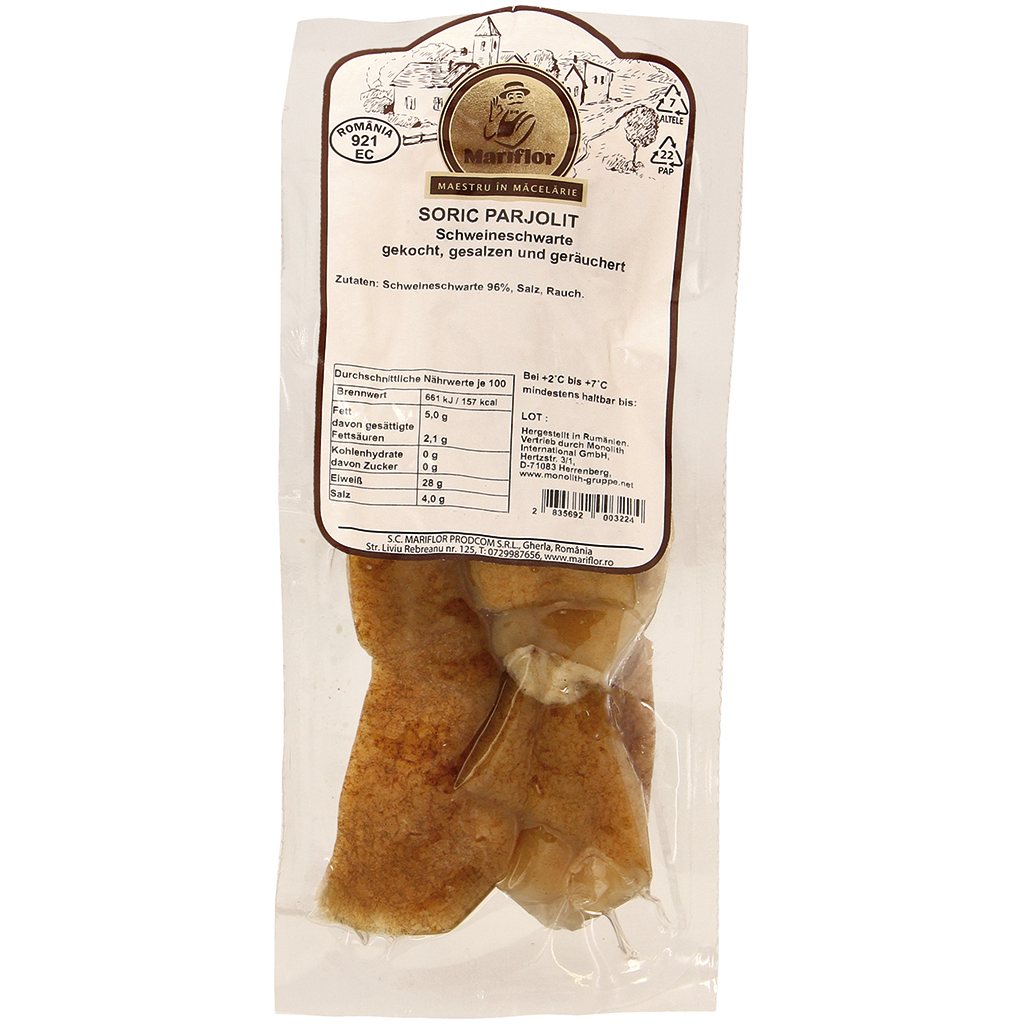 Mariflor ""Soric parjolit"" Varkensschil geflambeerd