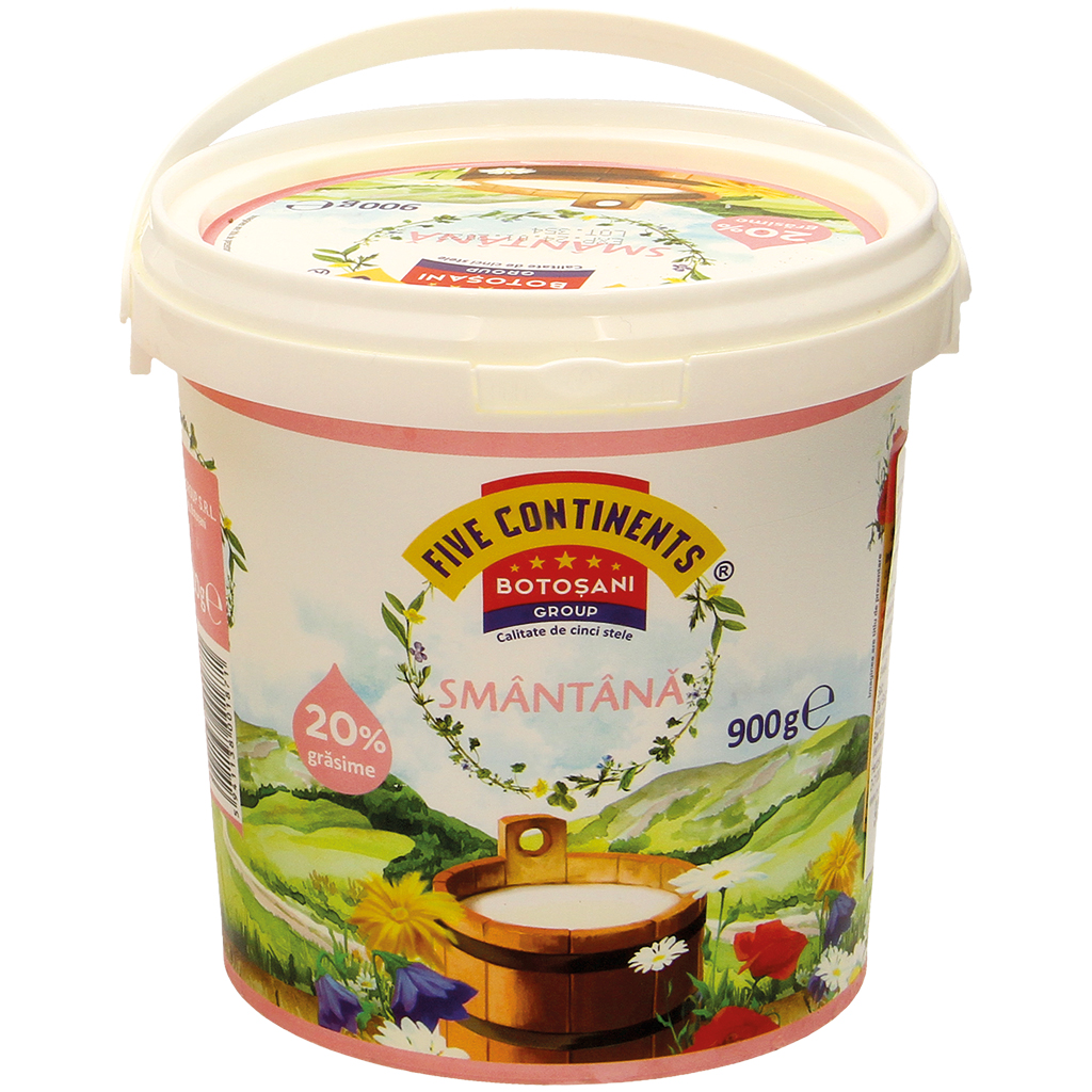 Zure room, 20% vet. Gefermenteerd melkproduct van gepasteuri