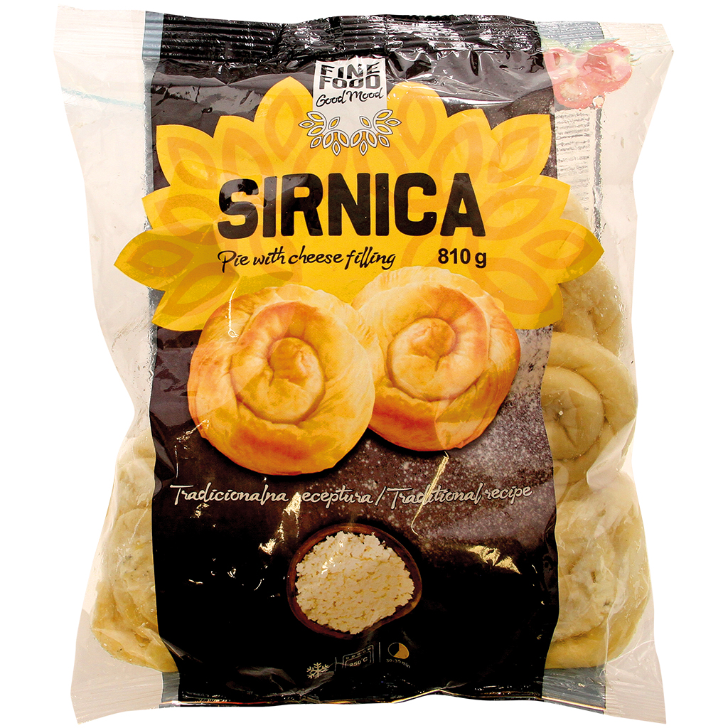 Бурек с творогом "Sirnica Family Pack", изделие из теста с т