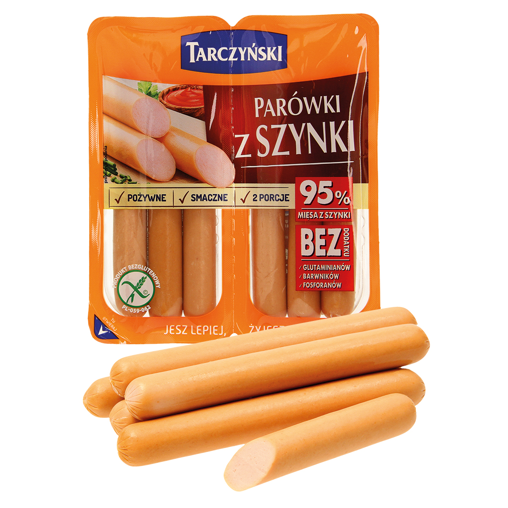 Hamworstjes "Parowki z Szynki"