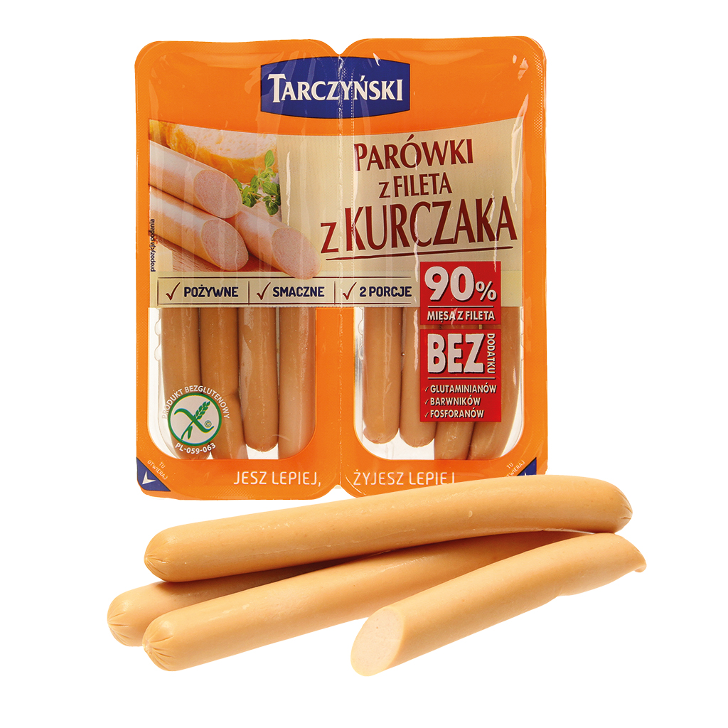 Vogelworstjes. Product uit gevogelte, geperfectioneerd, gero