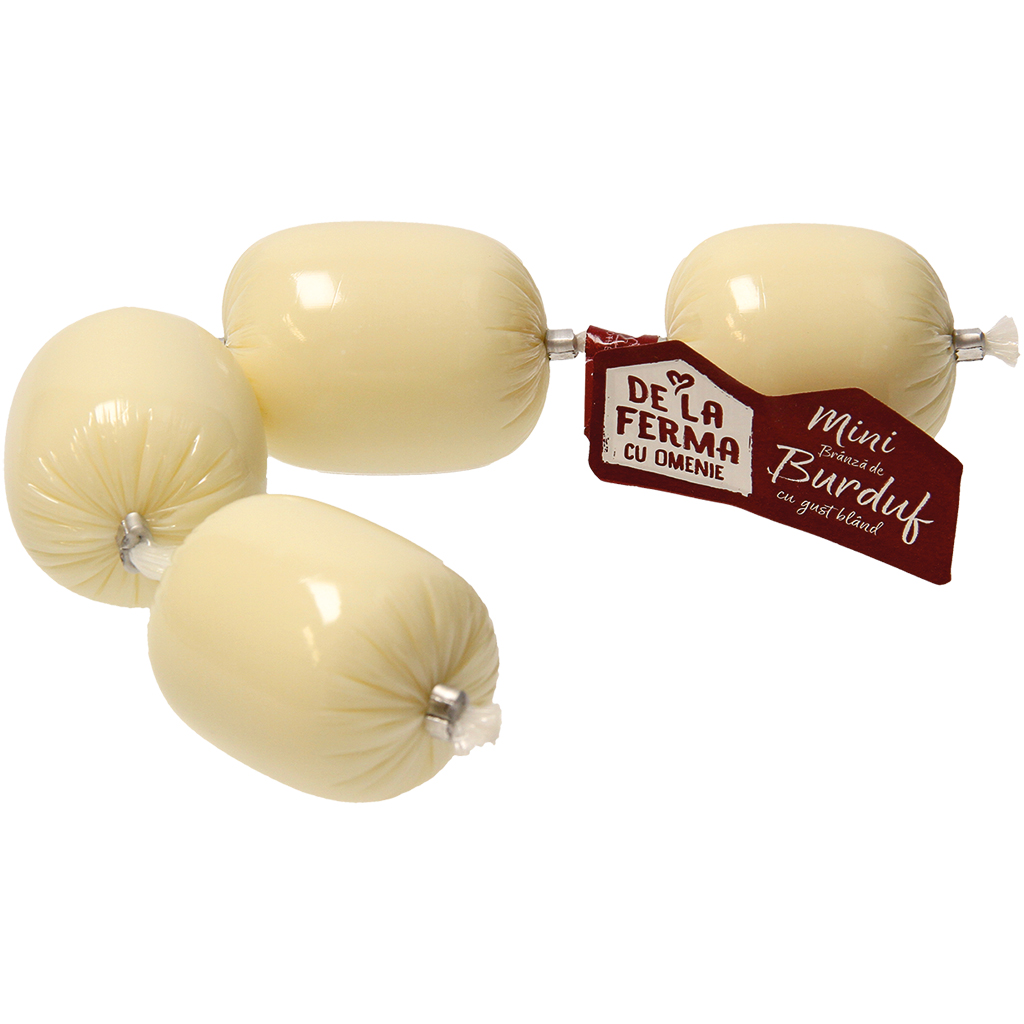 Traditionele Roemeense kaas "Branza de Burduf" van kaas gema