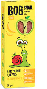 BOB SNAIL FRUITROLLETJES APPEL-PEER 30G