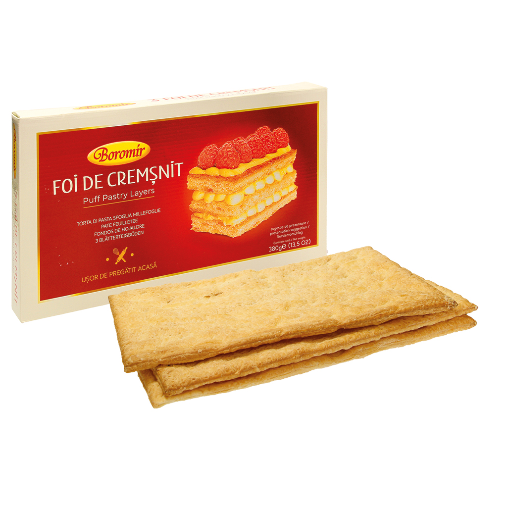 3 bladerdeegbodems "Foi de Cremsnit"