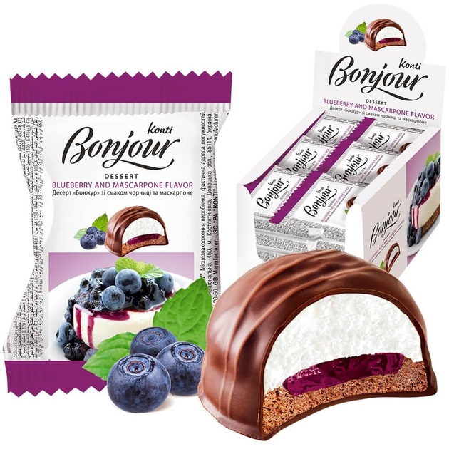 KONTI DESSERT BONJOUR BOSBES/MASCARPONE 29G