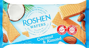 Roshen kokos-amandelwafels