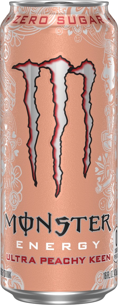 Monster perzik energiedrank