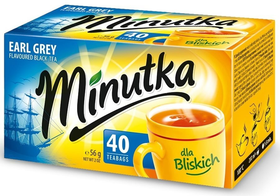 Minutka thee earl grey 40 st.