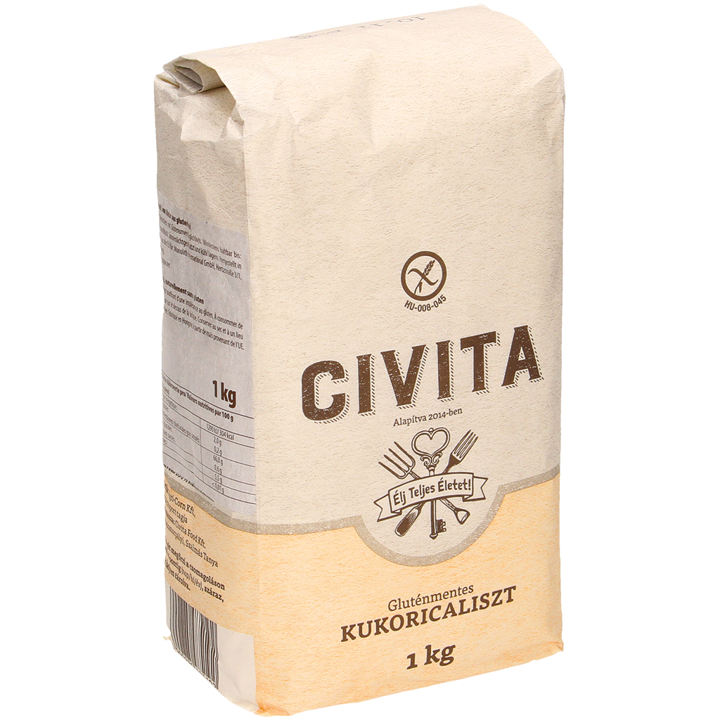 Maïsmeel, van nature glutenvrij