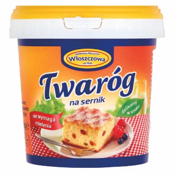 Włoszczowa Cheesecake Wrongel 1kg emmer