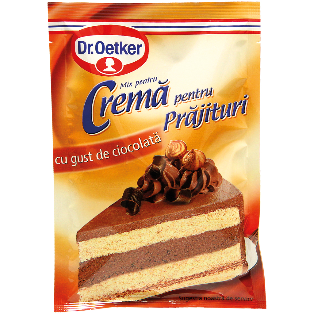 POEDER VOOR TAARTCRÈME MET CHOCOLADE SMAAK
