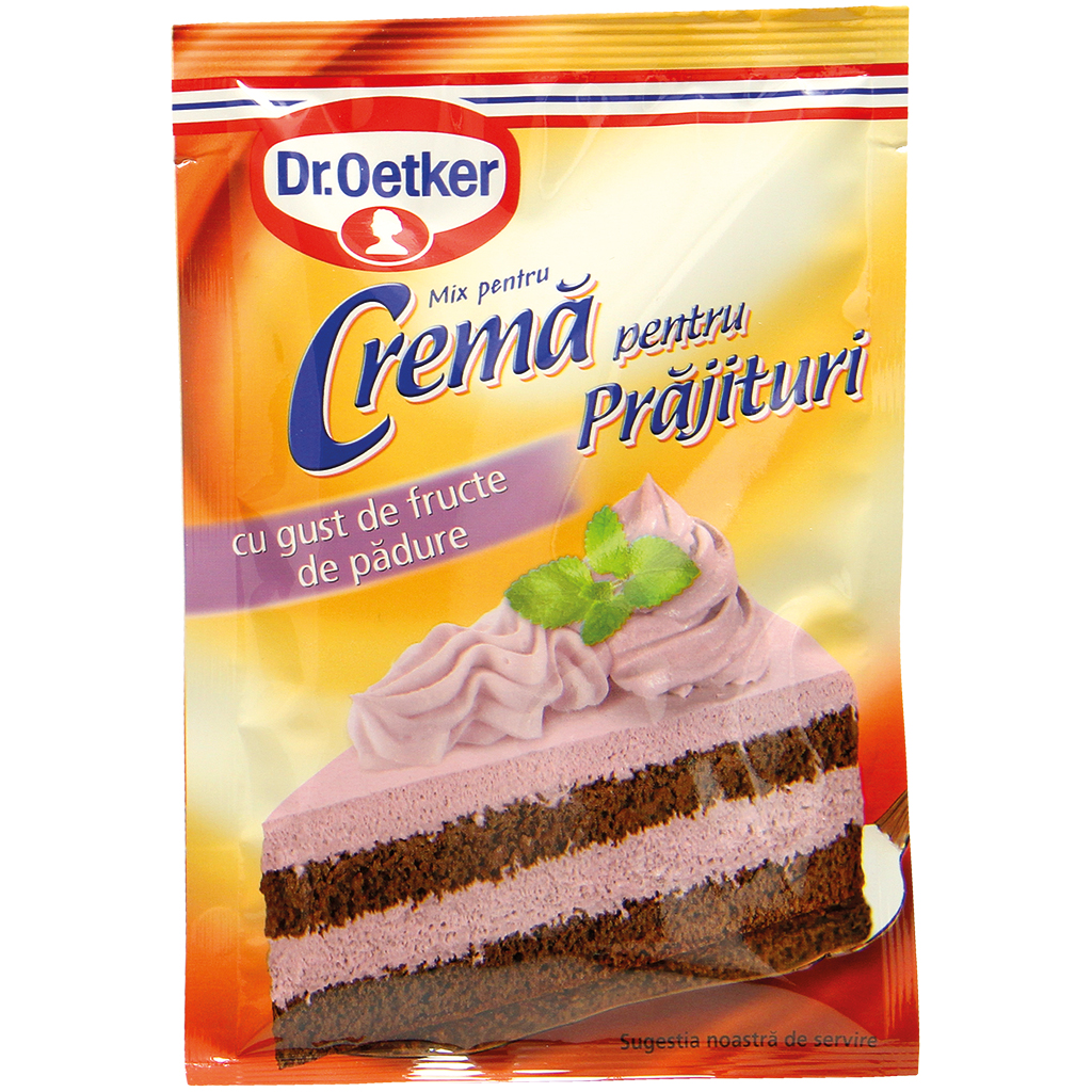 Crema pentru prajitori cu gust de fructe de padure