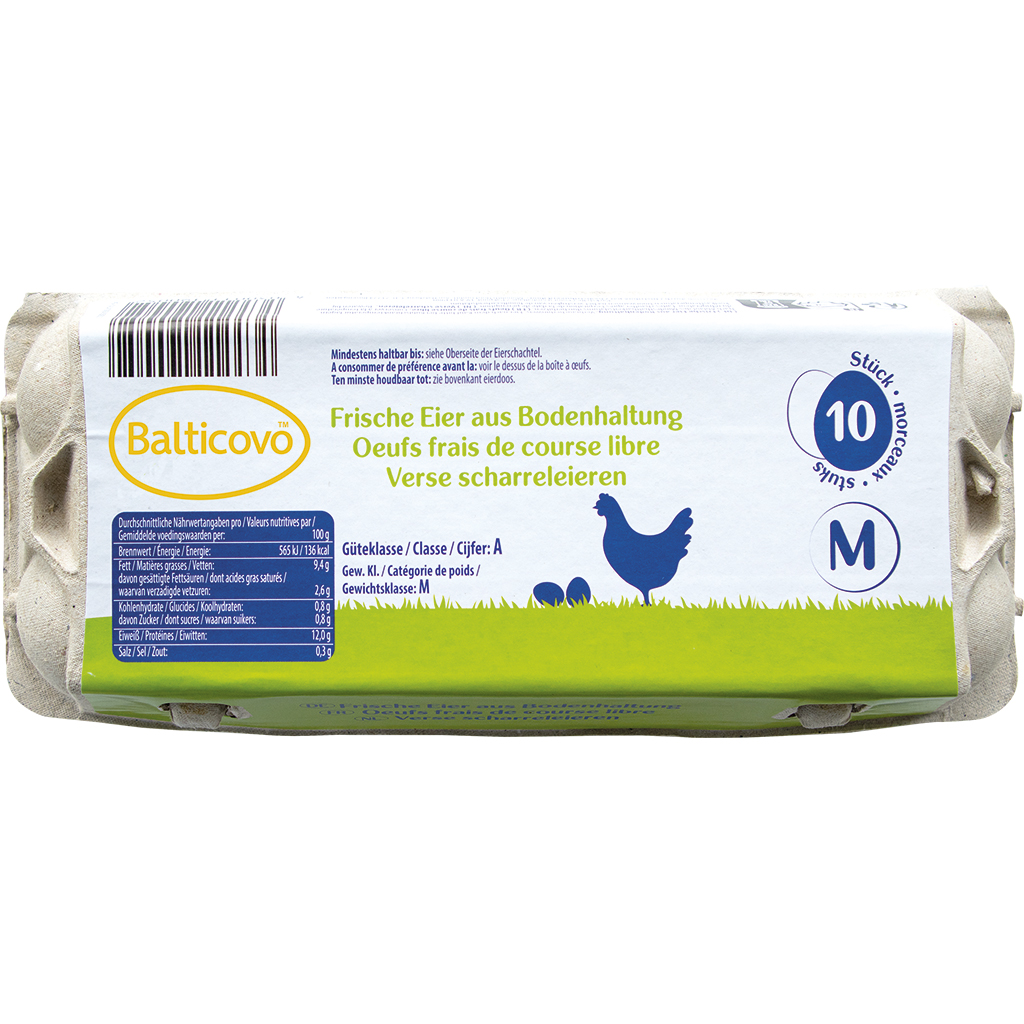 Свежие куриные яйца