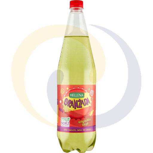 koolzuurhoudende frisdrank groen 20% sap pet 1,25l hellena