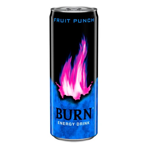 Burn energy drink fruit punch