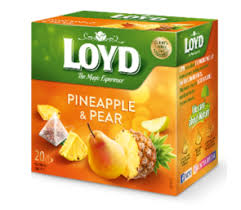 Loyd Vruchtenthee met ananas- en perensmaak