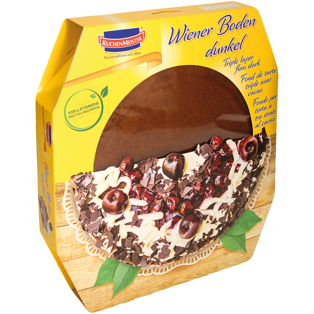 Wiener bodem donker/ 3 lagen