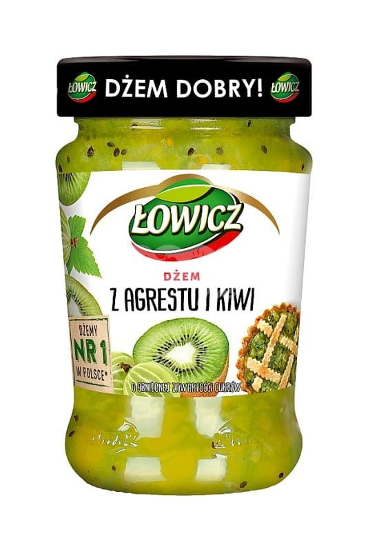 Lowicz jam kruisbes-kiwi