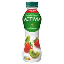 Danone activia drinkyoghurt aardbei-kiwi