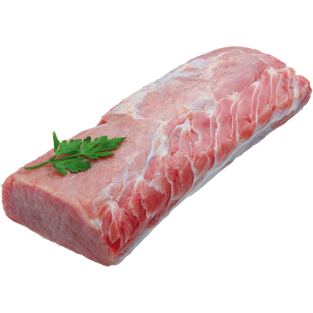 Varkensrug zonder been