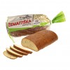 Gemengd rogge- en tarwebrood met komijn, "Baton" gesneden