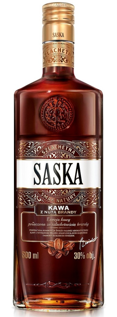 Saska Koffie met een vleugje brandy 12*0,5l / Alc. 28%