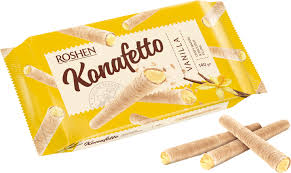 ROSHEN KONAFETTO WAFEL MET VANILLEVULLING