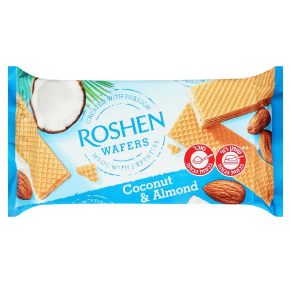Roshen wafels kokos&amandel