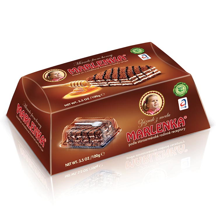 Marlenka honey cake cocoa