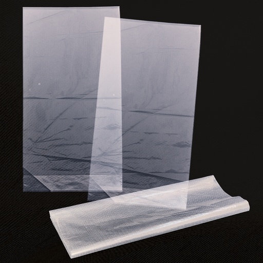 Transparante broodzak, 250x460+80+40 mm