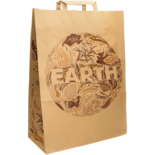 Papieren draagzakken, boommotief