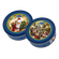 Boterkoekjes Kerstblik "Nostalgisch" gemengde doos 454g