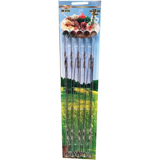 Shaslickspiezen 10 stuks x 50 cm