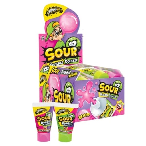 Guma Johny Bee Sour squeeze tubka 30g