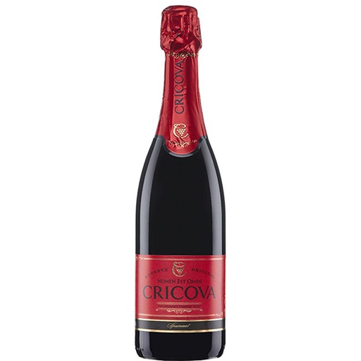 Cricova halfdroge mousserende wijn 12.5%vol
