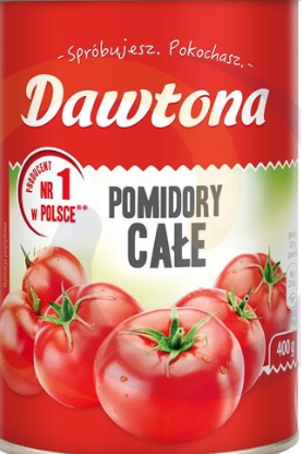 Dawtona gepelde tomaten