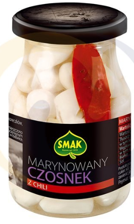 Smak gemarineerde knoflook met chili 190 g