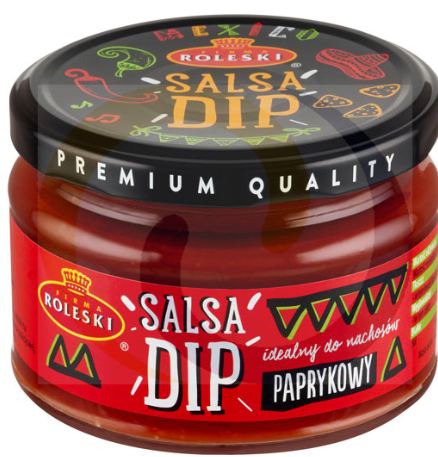 Roleski dip met paprika